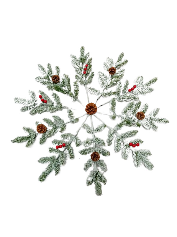 Diğer Özel Kar Tanesi Şekilli Noel Süslemeleri-SWFL206002