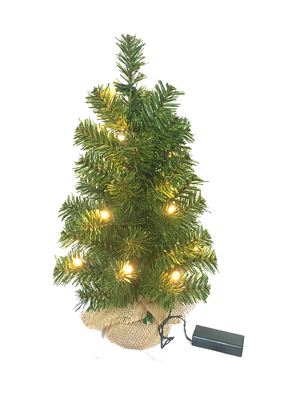PVC Serisi-40CM Keten Çanta Ayak Masası Noel Ağacı
